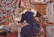 Sewing room Edouard Vuillard